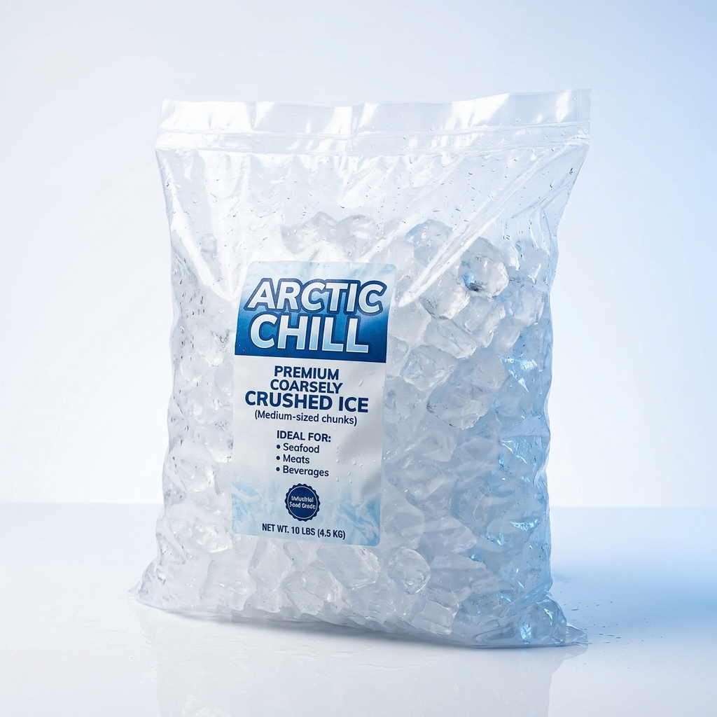 Coarse Crushed Ice 5kg
